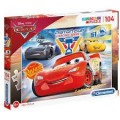 CARS PUZZLE 104 PZ.