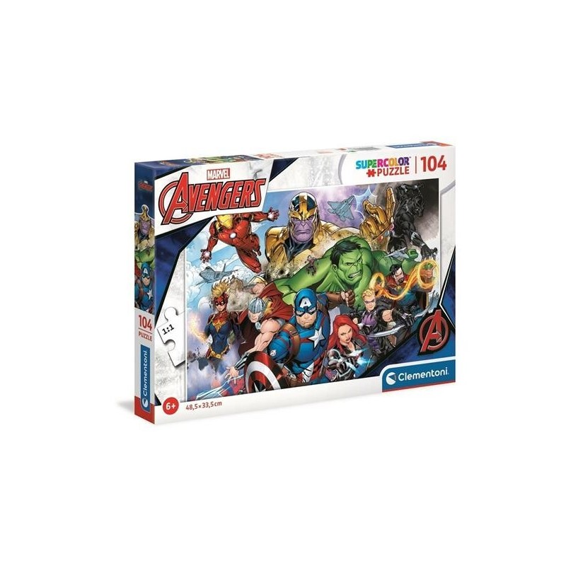 AVENGERS PUZZLE 104 PZ.