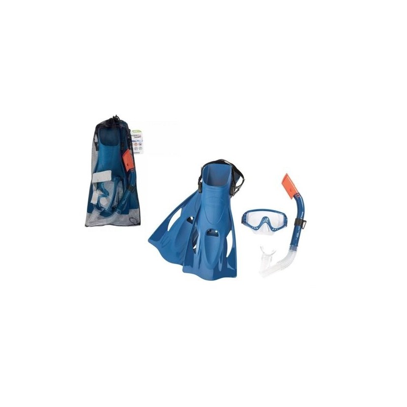 BESTWAY MASCHERA KIT COMPLETO IN RETE