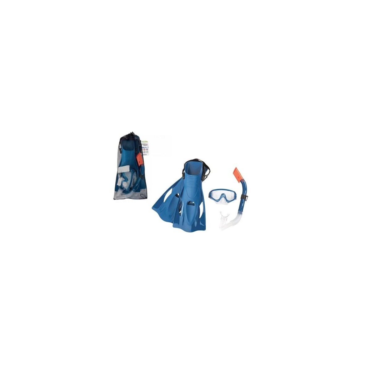 BESTWAY MASCHERA KIT COMPLETO IN RETE