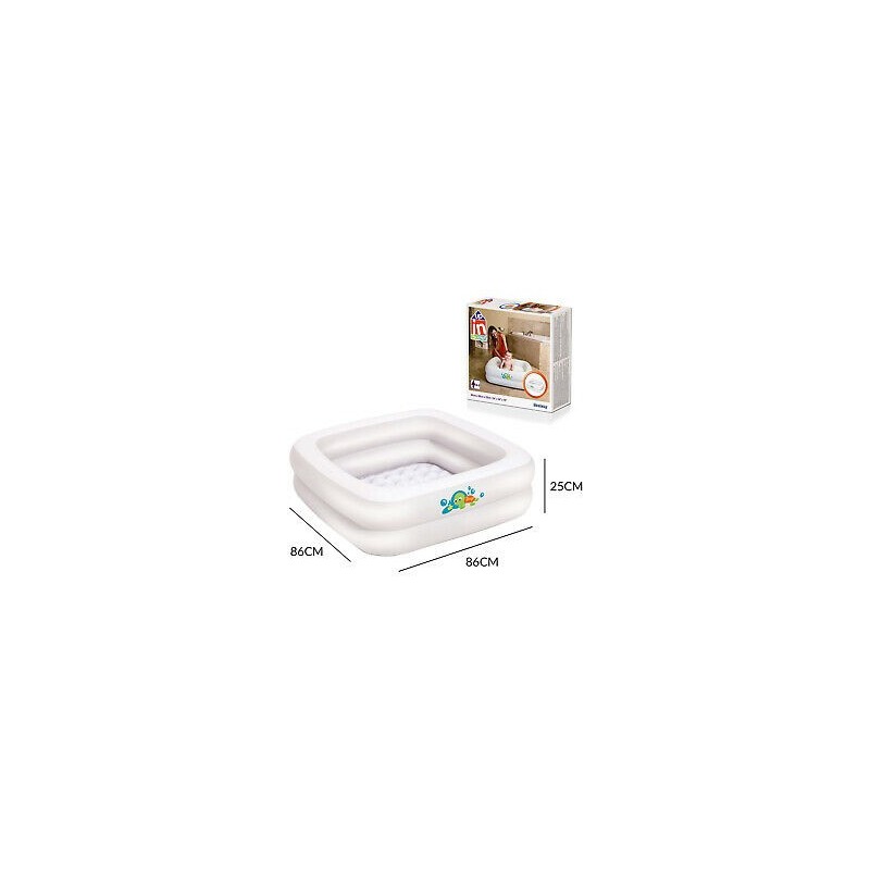 BESTWAY PISCINA 86X86X25CM.