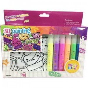 3D PAINTING KIT BUSTINA DA COLORARE