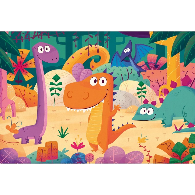 DINOSAUR PUZZLE 24PZ.