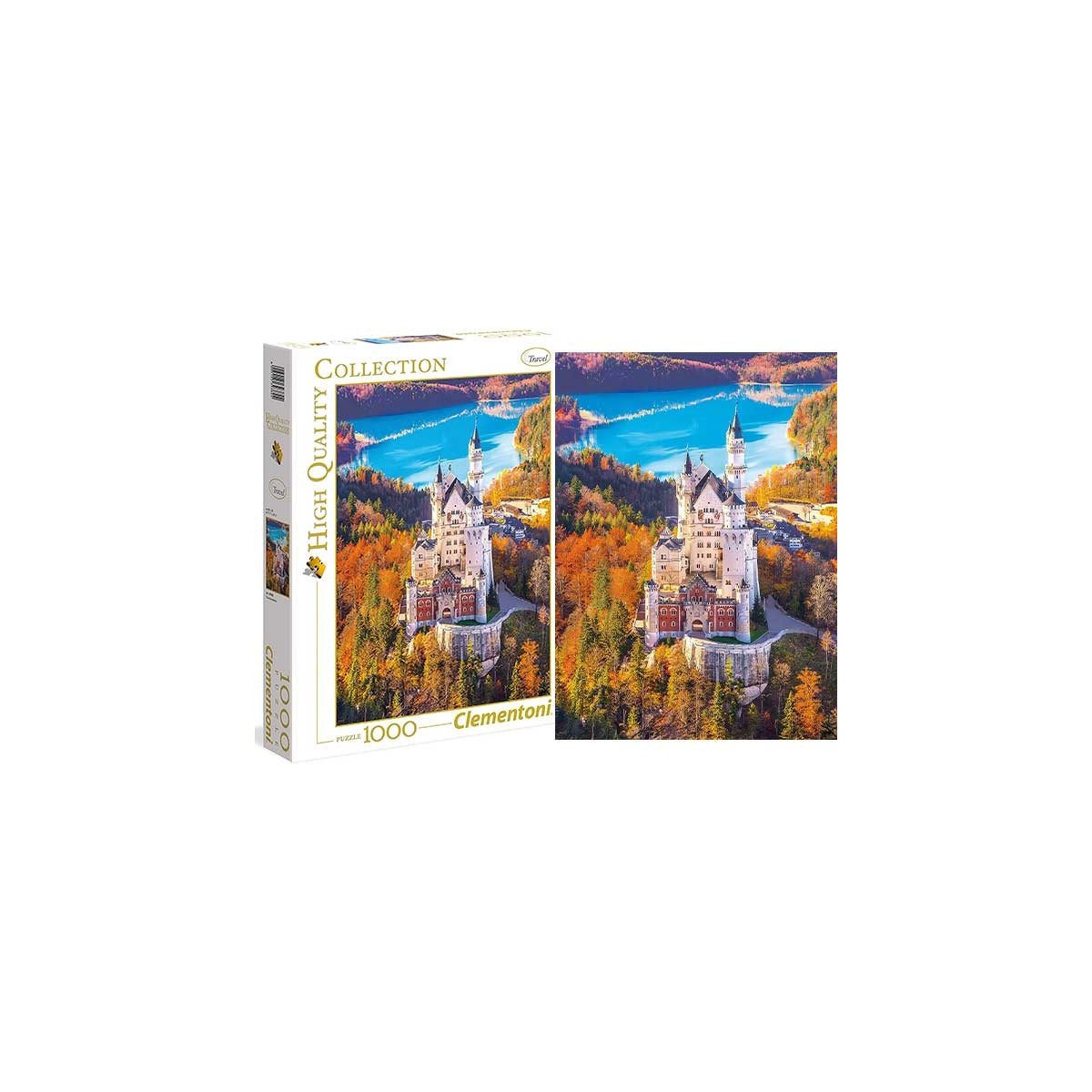 CLEMENTONI CASTELLO  PUZZLE 1000PZ.