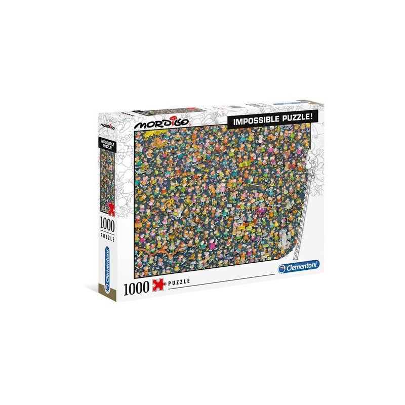CLEMENTONI MORDILLO PUZZLE 1000PZ.