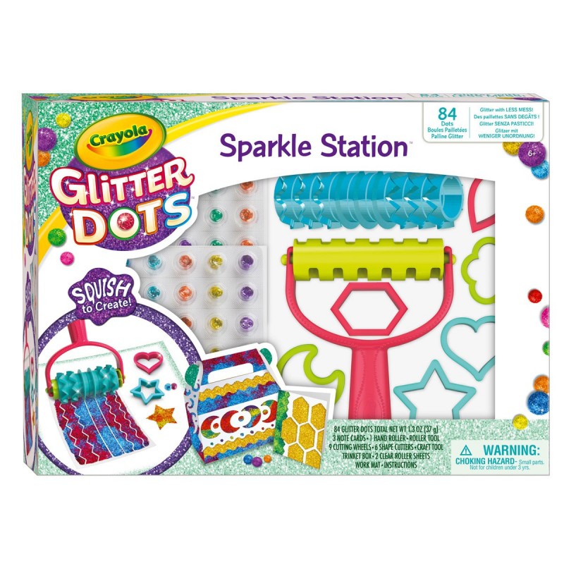 GLITTER DOTS CRAYOLA