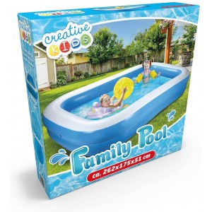 FAMILY PISCINA 262X175X51CM.