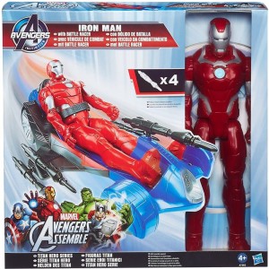 AVENGERS IRON MAN C/VEICOLO DA COMBATTIMENTO