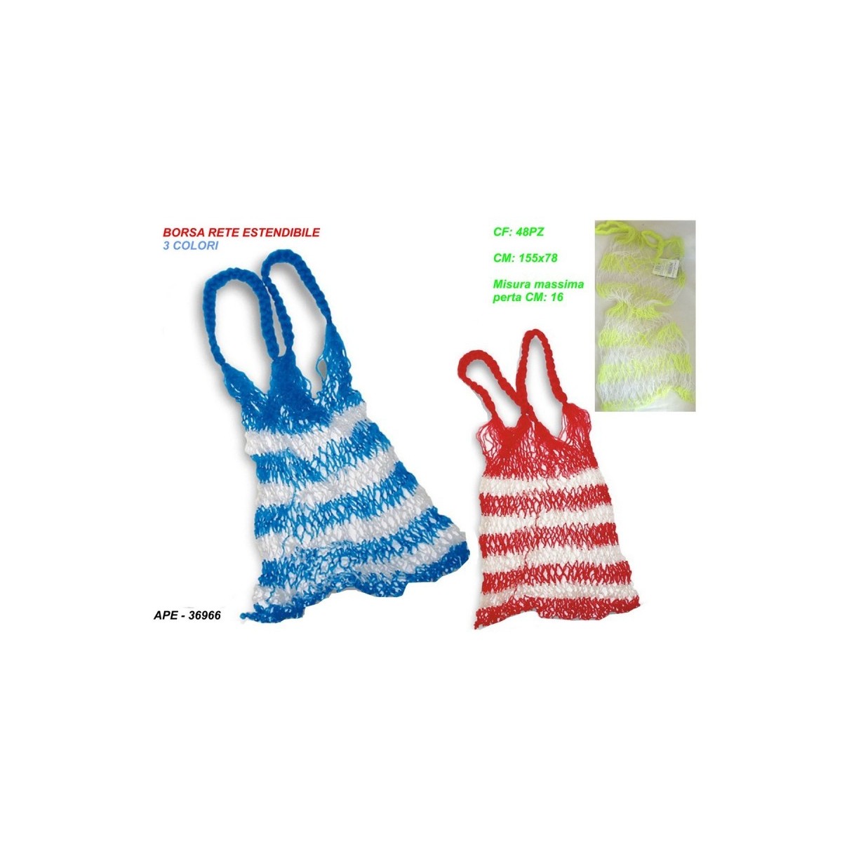 BORSA RETE MARE MAXI