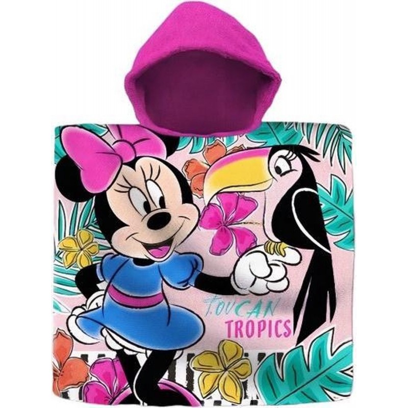 MINNIE PONCHO MARE 60X120CM.