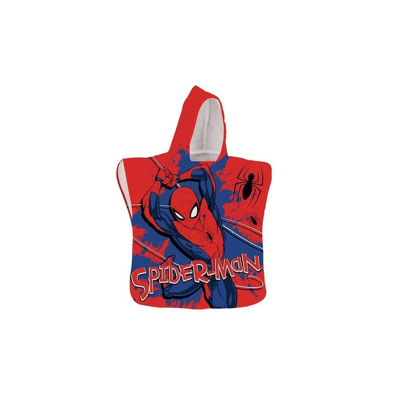 SPIDERMAN PONCHO MARE 50X100CM.