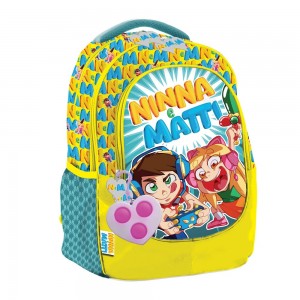 NINNA E MATTI ZAINO OVETTO CON GADGET