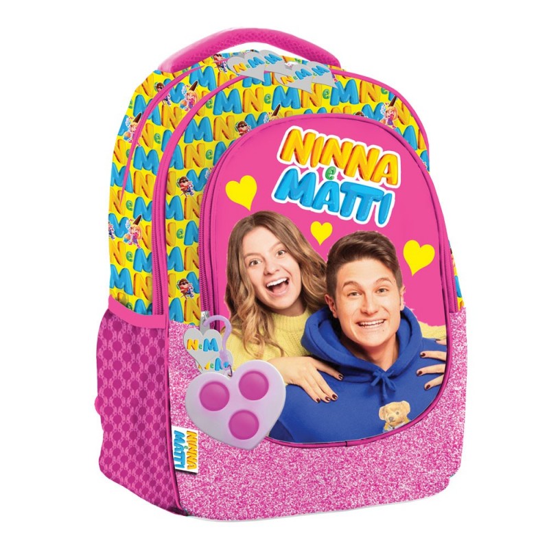 NINNA E MATTI ZAINO OVETTO CON GADGET
