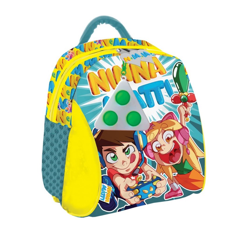 NINNA E MATTI ZAINO ASILO CON GADGET