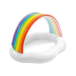 INTEX PISCINA CON COPERTURA  ARCOBALENO