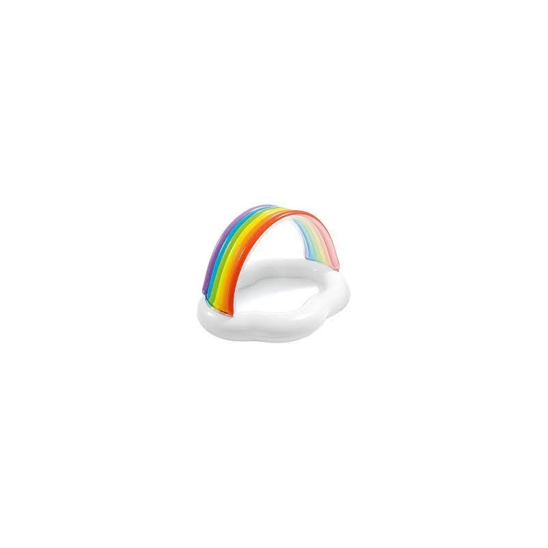 INTEX PISCINA CON COPERTURA  ARCOBALENO