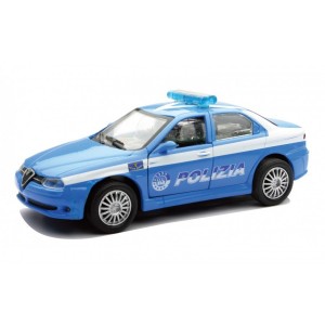 AUTO POLIZIA DIE CAST SCALA 1/32