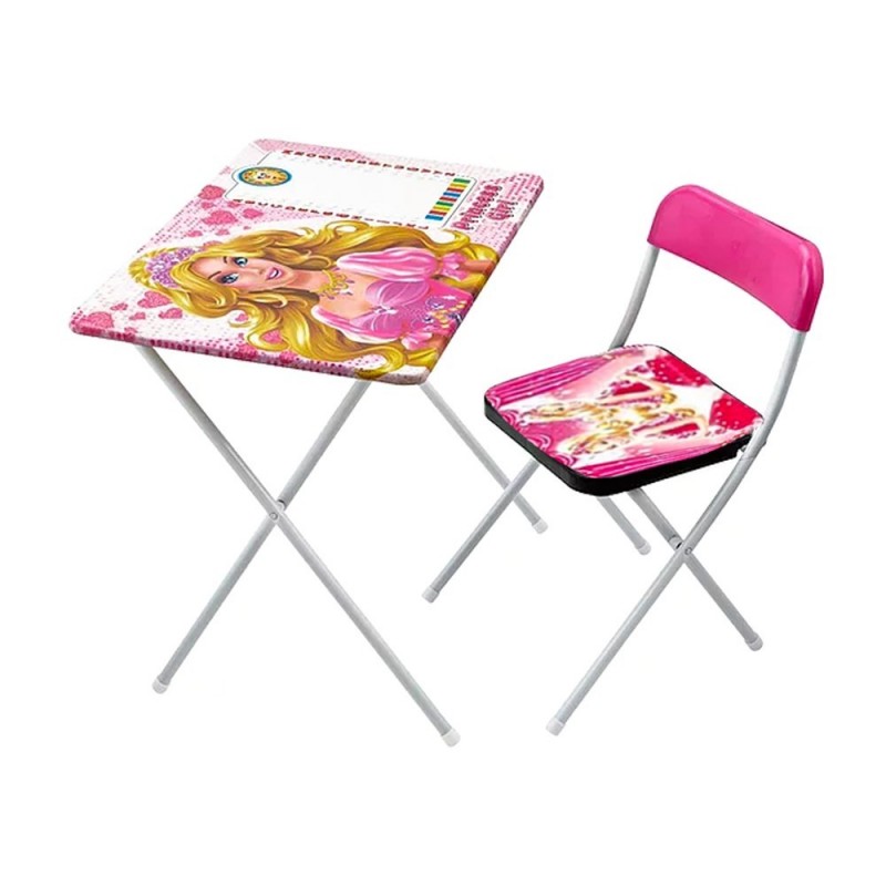 TAVOLO PRINCESS GIRL CON STRUTTURA IN METALLO