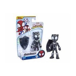 MARVEL SPIDEY BLACK PANTHER 8CM.