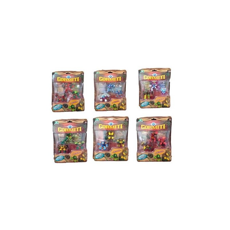 GORMITI BLISTER 4 PERSONAGGI