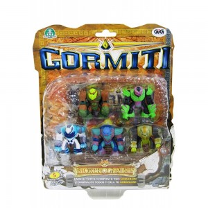 GORMITI MORPHOGENESIS BLISTER 5 PERSONAGGI