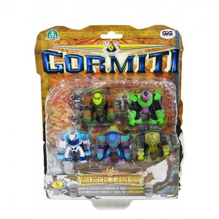 GORMITI MORPHOGENESIS BLISTER 5 PERSONAGGI