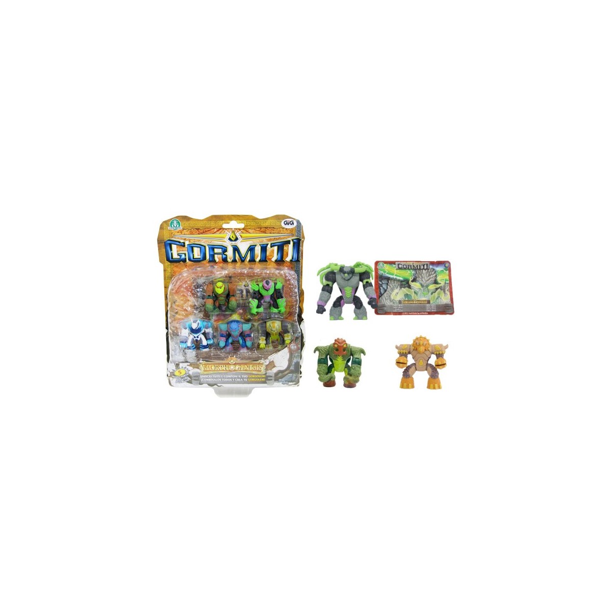 GORMITI MORPHOGENESIS BLISTER 5 PERSONAGGI
