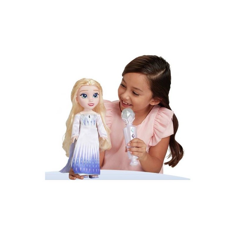 FROZEN ELSA BAMBOLA 38 CM. CON MICROFONO