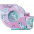 UNICORN SET PRANZO 3PZ.