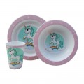 UNICORN SET PRANZO 3PZ.