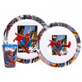 SPIDERMAN SET PRANZO 3PZ.