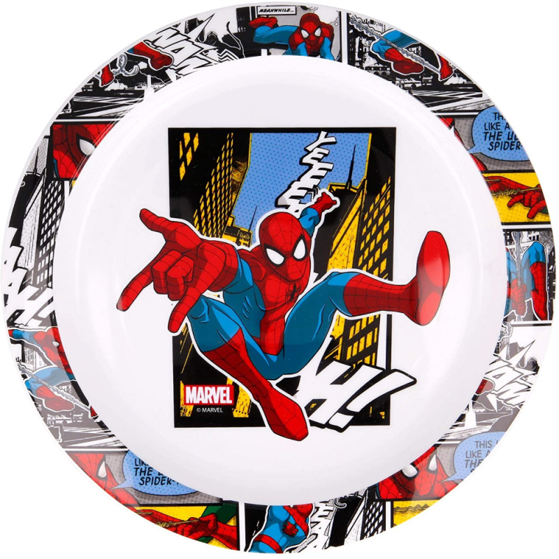 SPIDERMAN SET PRANZO 3PZ.