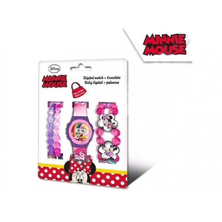 MINNIE OROLOGIO DIGITALE CON BRACCIALI