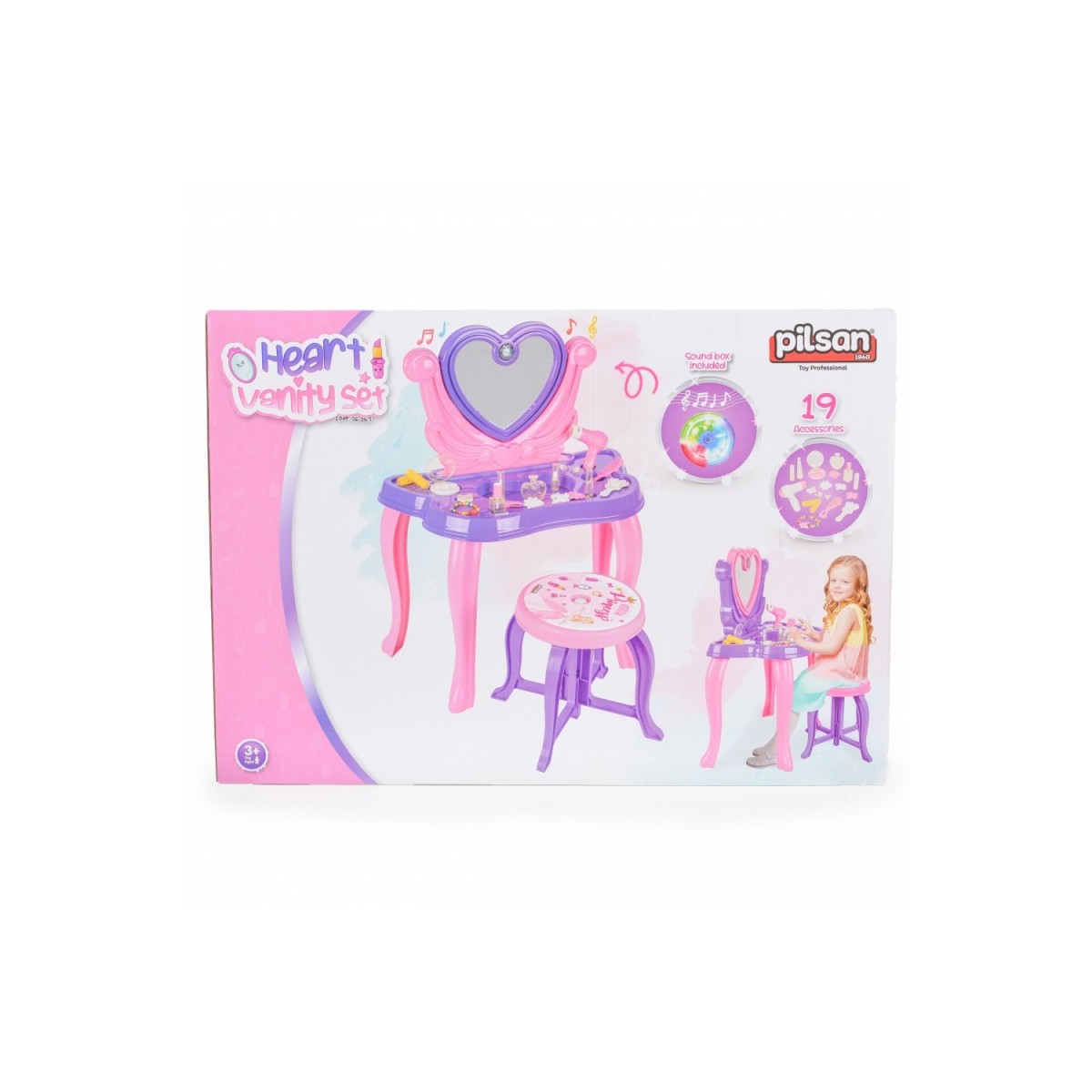 HAIR VANITY SET TOILETTE