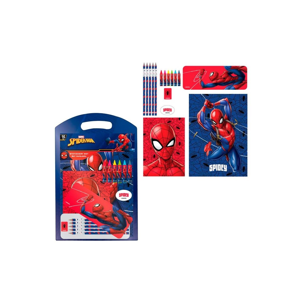 SPIDERMAN SET CANCELLERIA
