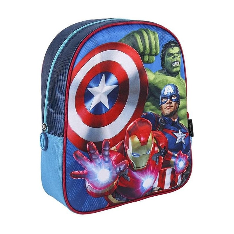 AVENGERS ZAINO ASILO 3D