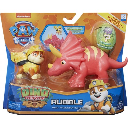 PAW PATROL RUBBLE C/DINO