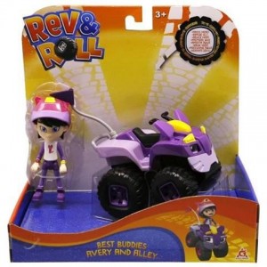 REV & ROLLO PERSONAGGIO CON VEICOLO