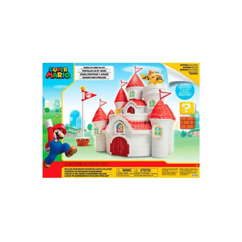 SUPERMARIO MUSHROOM KING. CASTELLO PLAYSET