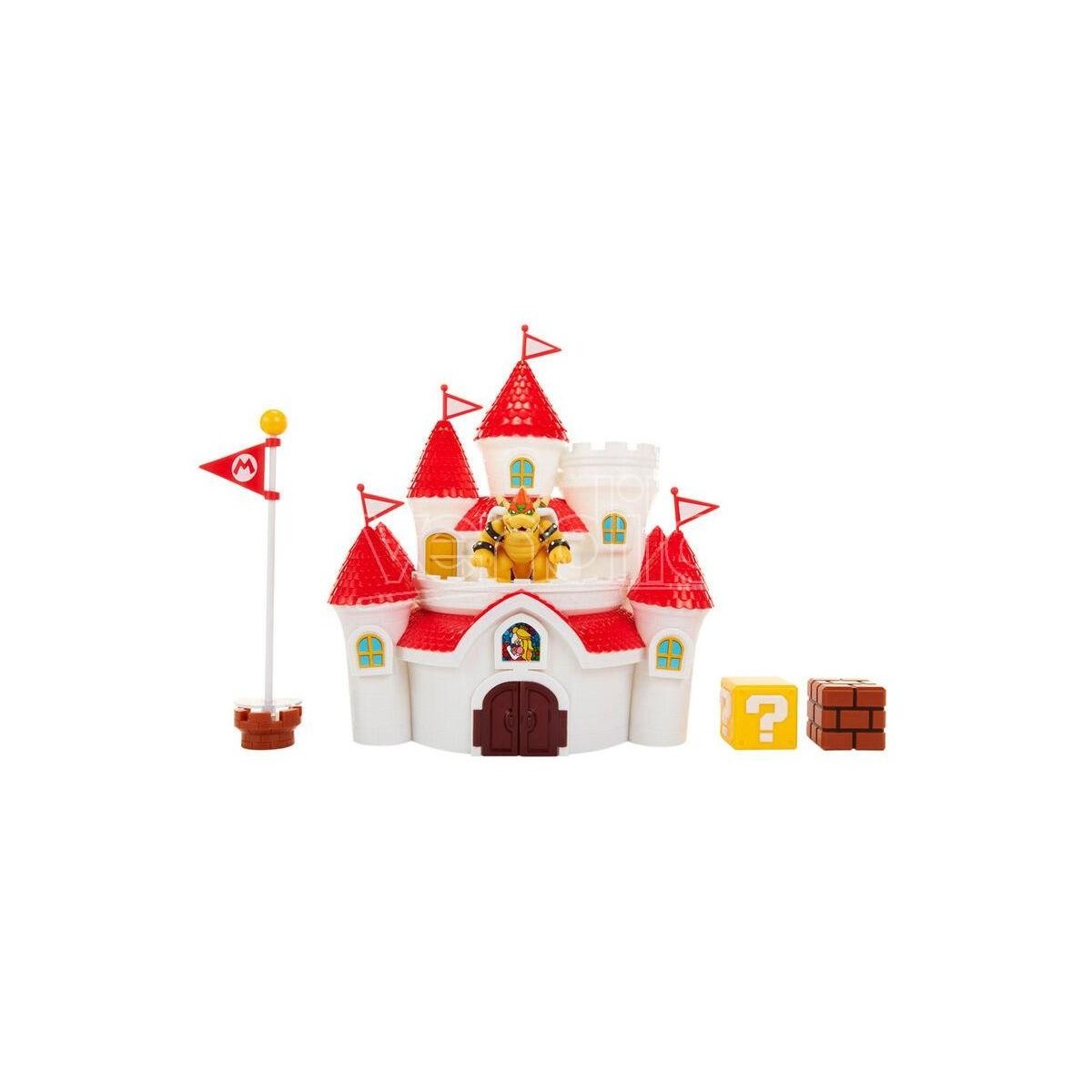 SUPERMARIO MUSHROOM KING. CASTELLO PLAYSET