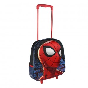 SPIDERMAN ZAINO TROLLEY ASILO 3D