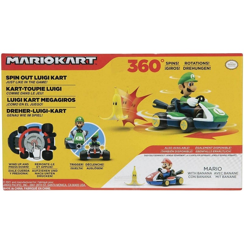 MARIO KART VEICOLI SPIN OUT
