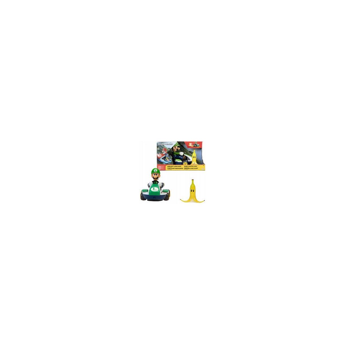 MARIO KART LUIGI VEICOLI SPIN OUT