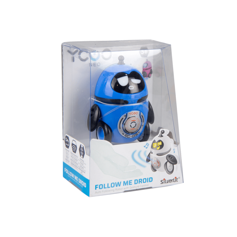 SILVER ROBOT FOLLOW ME