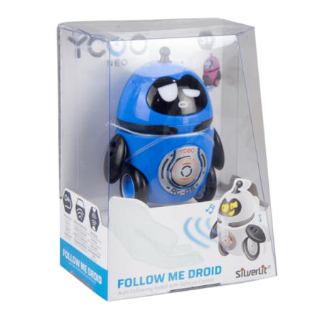 SILVER ROBOT FOLLOW ME