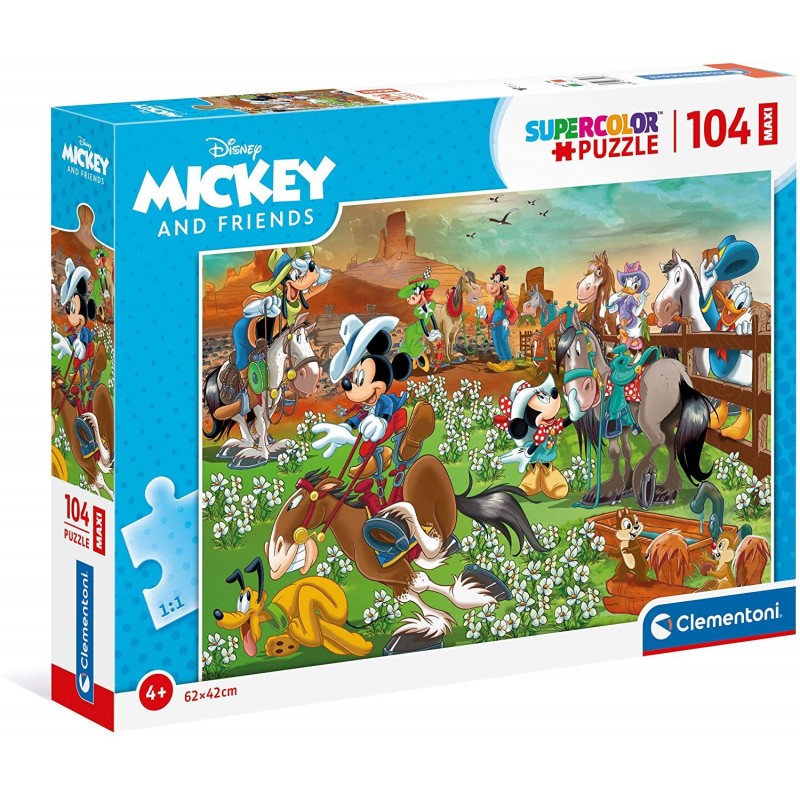 TOPOLINO PUZZLE MAXI 104PZ.