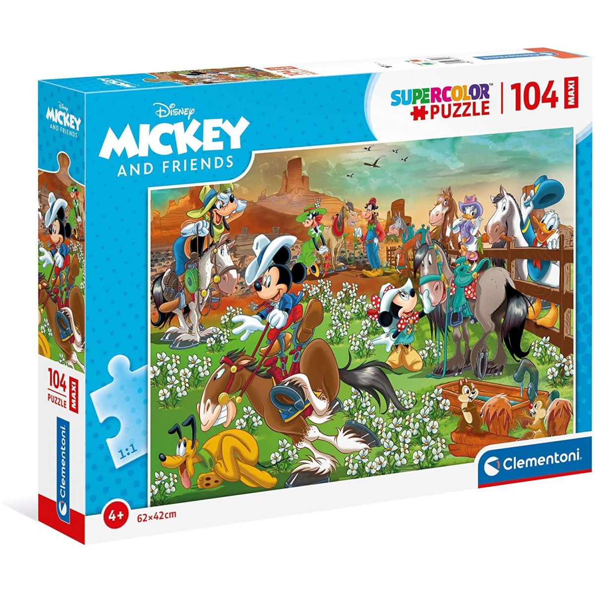 TOPOLINO PUZZLE MAXI 104PZ.
