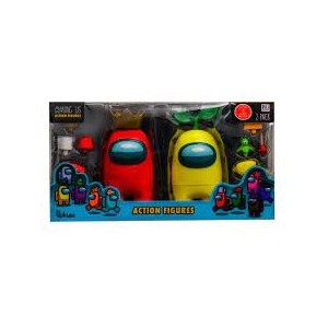 AMONG US 2 PACK ACTION FIGURE