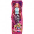 BARBIE FASHIONISTAS DOLL NEON LEOPARD SHIRT