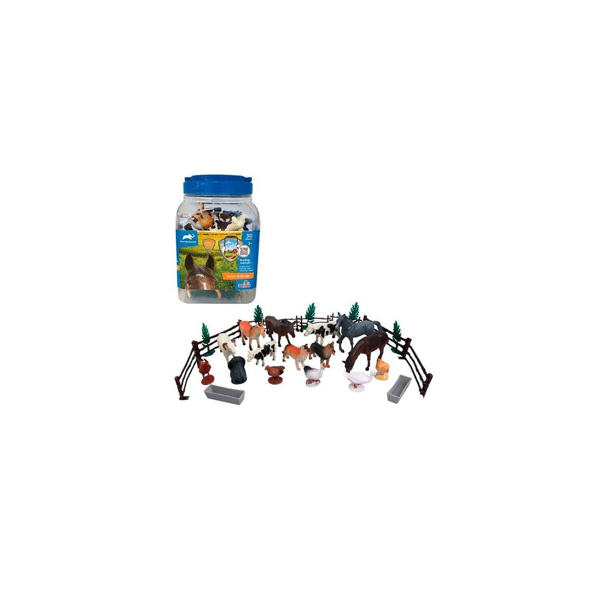 ANIAML PLANET CUBO FATTORIA 30PZ.